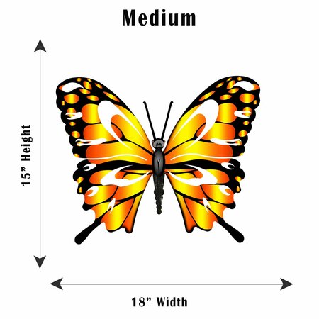 Next Innovations Medium Butterfly Animal Wall Art 101410008-ANIMAL